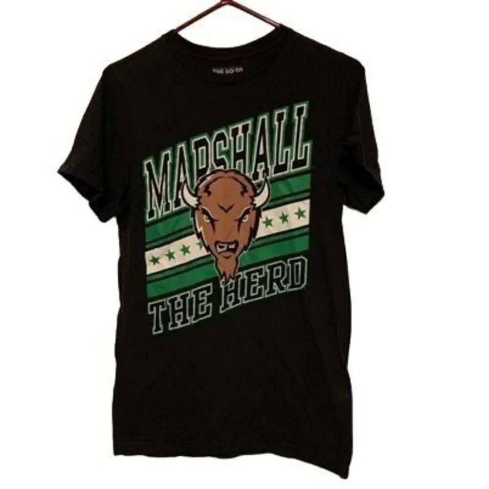 Marshall Thundering Herd The Herd Size Small Adidas The Go-To Tee T-Shirt